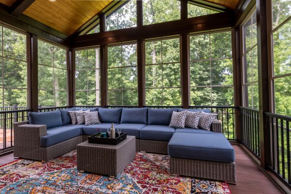 Enclosed Deck Installation in Maryville