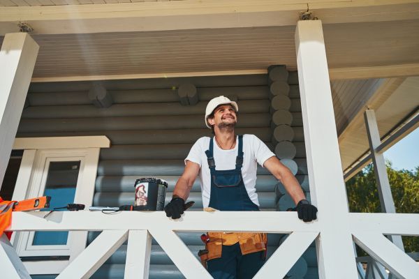 Porch Ceiling Construction in Maryville