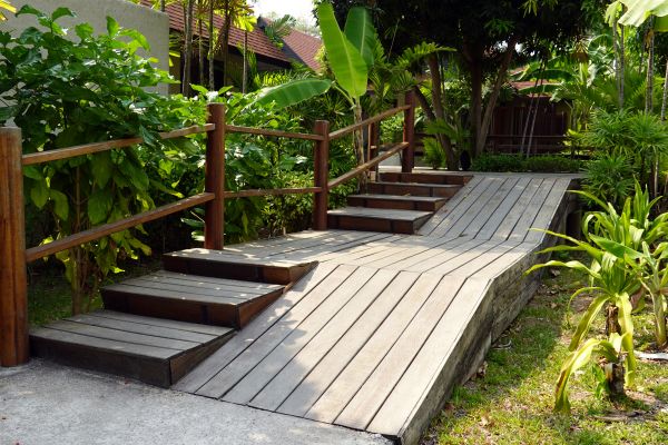 Wood Ramp Installation in Maryville